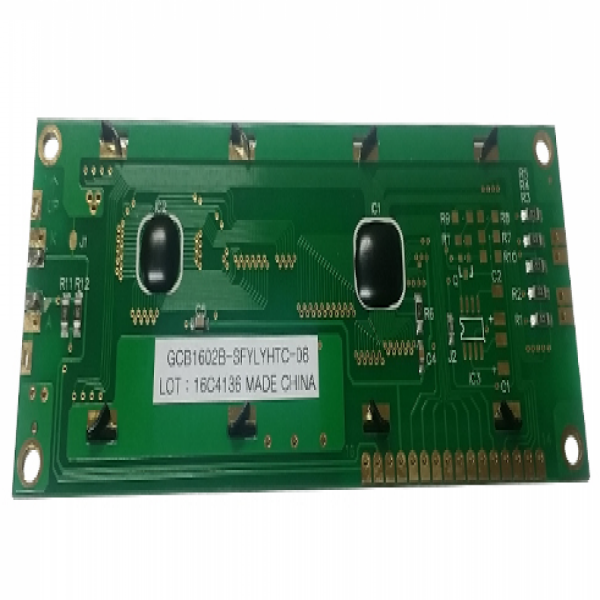 디바이스마트,LED/LCD > LCD 캐릭터/그래픽 > 캐릭터 LCD,Findlcd,캐릭터 LCD GCB1602B-SFYLYHTC-06,-Format:16*2 line (large size) -Spec:STN Y/G,Positive -Backlight:LED(Y/G color)