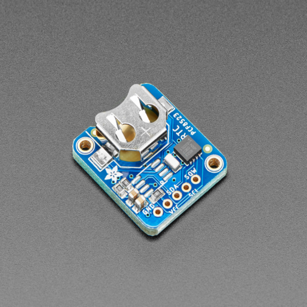 디바이스마트,MCU보드/전자키트 > 버튼/스위치/제어/RTC > RTC/타이머,Adafruit,Adafruit PCF8523 Real Time Clock Assembled Breakout Board [ada-3295],배터리를 전원으로 활용할 수 있는 real time clock (RTC) 모듈 / PCF8523 RTC 칩셋 기반 / 3.3V, 5V 모두 사용 가능 / CR1220 배터리 미포함(별매) / 25.8mm * 21.8mm, 2.3g / 하루에 2초씩 오차가 생길 수 있음, 고정밀 칩셋을 원하시는 분께는 DS3231 RTC 모듈을 추천합니다