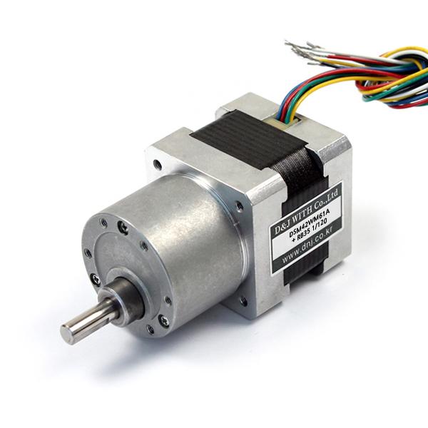 감속기결합형 42각 스테핑모터 DSM42WM61A + RB35