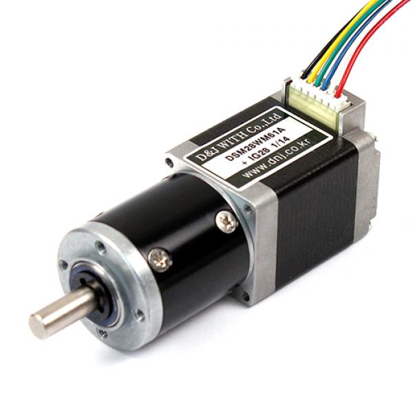 감속기결합형 28각 스테핑모터 DSM28WM61A + IG-28