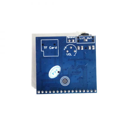 디바이스마트,MCU보드/전자키트 > 음악/앰프/녹음 > MP3/음악재생,SZH,아두이노 MP3 재생 모듈 [SZH-SDBJ-008],Support playback format: MP3, WAV / Power supply: DC 5V 1A / Trigger Port: 9 / Speaker : 0 ~ 2W (4~8ohm Euro) / Maximum memory support : 16G / Support playback format: MP3, WAV / Size: 4 * 4.1cm