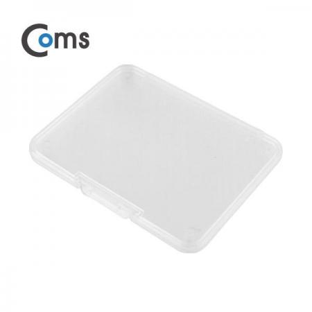 디바이스마트,컴퓨터/모바일/가전 > 저장장치 > 메모리카드/리더기 > 리더기/수납케이스,Coms,다용도 메모리 카드 케이스(50*65mm) SD메모리 케이스/4mm(투명) [LC9761],투명