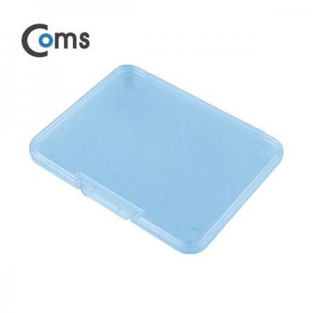 디바이스마트,컴퓨터/모바일/가전 > 저장장치 > 메모리카드/리더기 > 리더기/수납케이스,Coms,다용도 메모리 카드 케이스(50*65mm) SD메모리 케이스/4mm(블루) [LC9769],블루