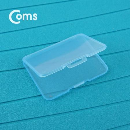 디바이스마트,컴퓨터/모바일/가전 > 저장장치 > 메모리카드/리더기 > 리더기/수납케이스,Coms,다용도 메모리 카드 케이스(50*65mm) SD메모리 케이스/4mm(블루) [LC9769],블루