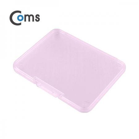 디바이스마트,컴퓨터/모바일/가전 > 저장장치 > 메모리카드/리더기 > 리더기/수납케이스,Coms,다용도 메모리 카드 케이스(50*65mm) SD메모리 케이스/4mm(핑크) [LC9770],핑크