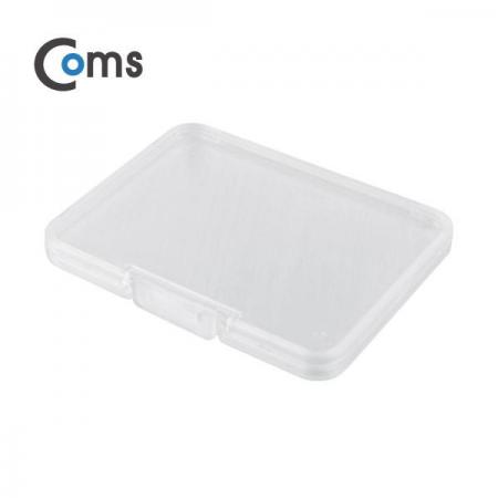 디바이스마트,컴퓨터/모바일/가전 > 저장장치 > 메모리카드/리더기 > 리더기/수납케이스,Coms,다용도 메모리 카드 케이스(50*65mm) SD메모리 케이스/6mm(투명) [LC9762],투명