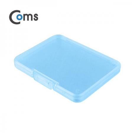 디바이스마트,컴퓨터/모바일/가전 > 저장장치 > 메모리카드/리더기 > 리더기/수납케이스,Coms,다용도 메모리 카드 케이스(50*65mm) SD메모리 케이스/6mm(블루) [LC9771],블루
