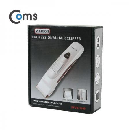 디바이스마트,사무/생활/서적 > 차량/생활/IOT > IOT/생활/취미,Coms,이발기(RFCD-3600) 충전용 / 그레이 색상 [IB113],충전용 / 그레이 색상