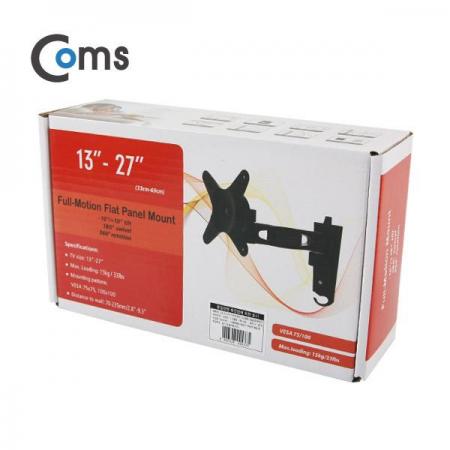 디바이스마트,,Coms,LCD 모니터 거치대 / 33-69cm형 / 최대하중-15kg (이관절형) [VM537],최대하중-15kg (이관절형)