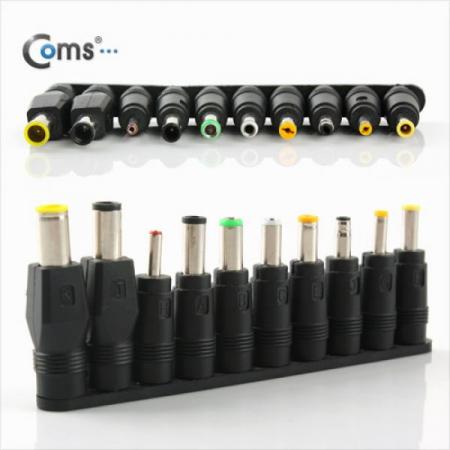 디바이스마트,전원/파워/배터리 > 전원/파워소스 > 전원아답터 > 기타,Coms,전원(DC) 잭 세트 10종 [BU556],(DC) 잭 세트 10종