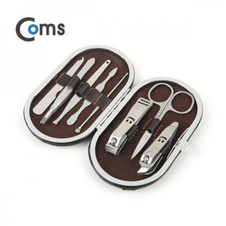 디바이스마트,컴퓨터/모바일/가전 > 가전/생활용품 > 이미용가전 > 미용기기/용품,Coms,네일 도구 세트(둥근파우치) [IB698],둥근파우치