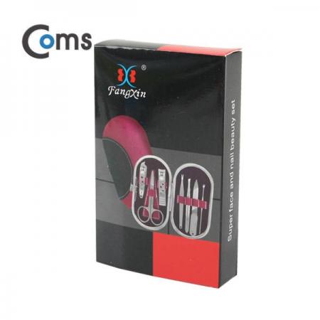 디바이스마트,컴퓨터/모바일/가전 > 가전/생활용품 > 이미용가전 > 미용기기/용품,Coms,네일 도구 세트(둥근파우치) [IB698],둥근파우치