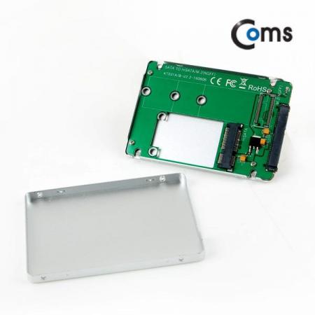 디바이스마트,컴퓨터/모바일/가전 > 노트북ㆍ태블릿 > 도난방지/포트/외장케이스 > 외장케이스/부스터,Coms,SATA 컨버터(mSATA to SATA) 2.5인치 케이스형 [KS513],(mSATA to SATA) 2.5인치 케이스형