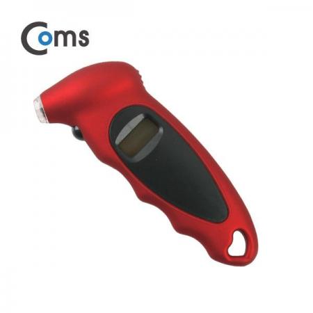 디바이스마트,사무/생활/서적 > 차량/생활/IOT > 차량용 공구 > 안전/측정공구,Coms,타이어 공기압 테스터기 [IB741],공기압 테스터기