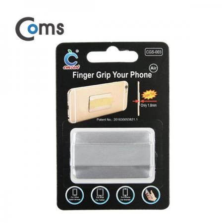 디바이스마트,컴퓨터/모바일/가전 > 스마트폰/스마트기기 > 모바일 주변기기 > 거치대,Coms,스마트폰 그립패드, Silver, 핑거Grip/CSP-003 [IB037],Silver, 핑거Grip/CSP-003