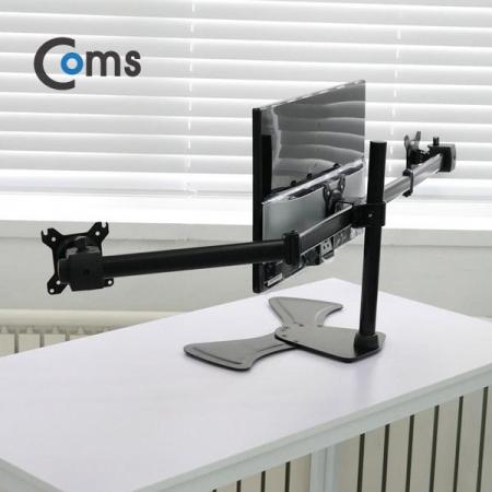 디바이스마트,,Coms,트리플 모니터 거치대 (자유배치형) [VM526],일관절형(3대), 1개당 최대하중 8kg