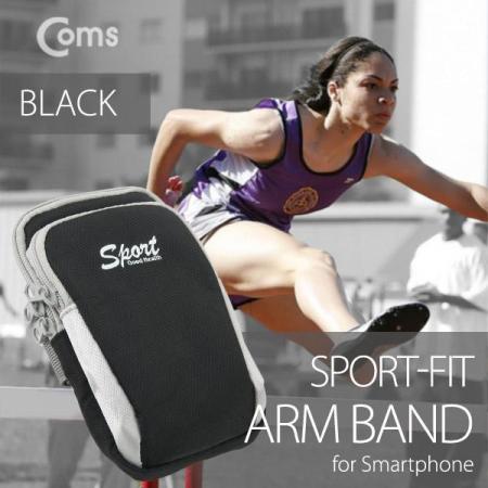 디바이스마트,사무/생활/서적 > 차량/생활/IOT > IOT/생활/취미,Coms,레저용 포켓, 찍찍이 고정(5.5인치용) Black [IB975],(5.5인치용) Black