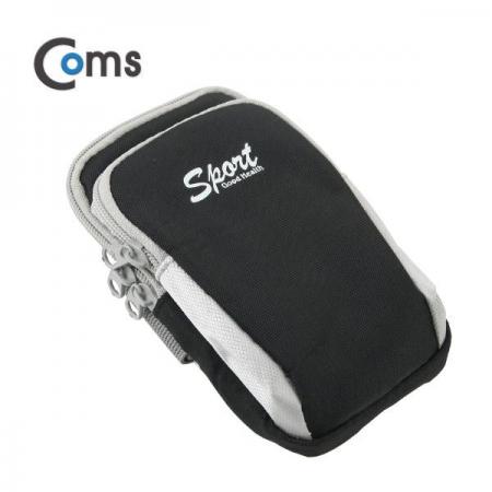 디바이스마트,사무/생활/서적 > 차량/생활/IOT > IOT/생활/취미,Coms,레저용 포켓, 찍찍이 고정(5.5인치용) Black [IB975],(5.5인치용) Black