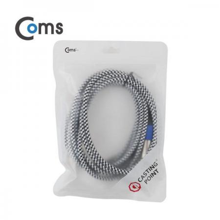 디바이스마트,케이블/전선 > 영상/음향 케이블 > 스피커/마이크로 케이블,Coms,캐논(F)/6.3 Mono(M) 케이블 3M/Snake - 3P Mic(F)/6.3 Mono(M) [IB960],캐논 to 6.3 모노 케이블 / F-M 타입 / 길이 : 3M / 색상 : 블랙