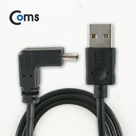 디바이스마트,케이블/전선 > USB 케이블 > 데이터케이블(MM) > USB 3.1 C타입,Coms,USB 3.1 케이블 (Type C), USB 2.0 A(M)/C(M) 1M USB 양면 [NA825],USB A to C타입 상하 꺾임 케이블 / 길이 : 1m / 소재 : TPE / 색상 : 블랙