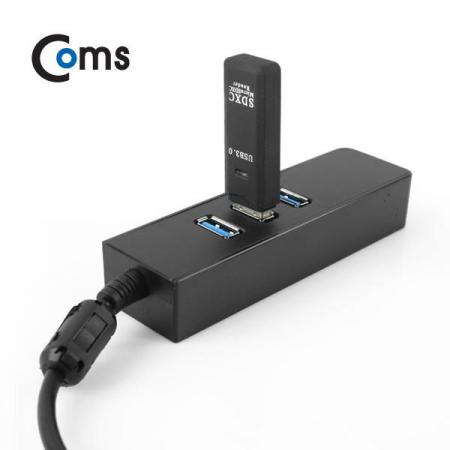 디바이스마트,컴퓨터/모바일/가전 > 네트워크/케이블/컨버터/IOT > 인터넷공유기/허브/랜카드 > 랜카드,Coms,USB 3.0 컨버터 (USB 3P/기가비트 LAN 1P) [SW123],USB 3P/기가비트 LAN 1P