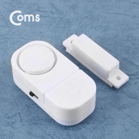 디바이스마트,사무/생활/서적 > 차량/생활/IOT > IOT/생활/취미,Coms,도어 알람 (90dB 경고음) / White [A1611],(90dB 경고음) / White