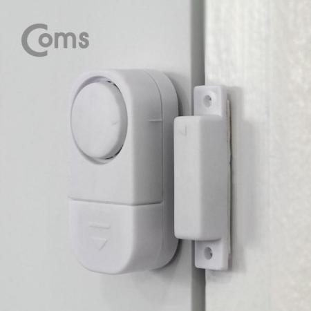 디바이스마트,사무/생활/서적 > 차량/생활/IOT > IOT/생활/취미,Coms,도어 알람 (90dB 경고음) / White [A1611],(90dB 경고음) / White
