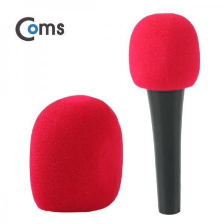 디바이스마트,컴퓨터/모바일/가전 > 음향ㆍ영상ㆍ카메라 > 마이크 > 마이크용품,Coms,마이크 스폰지 커버(솜), 빨강 [BE133],빨강