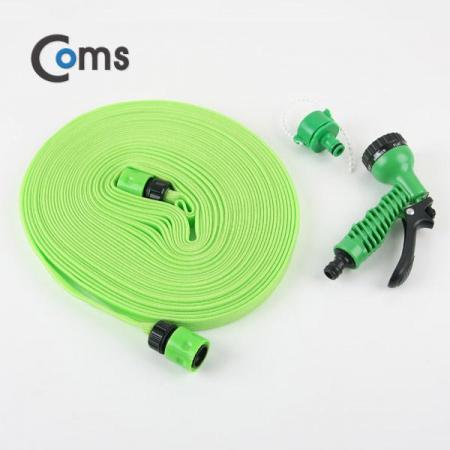 디바이스마트,화학/산업/안전 > 배관/호스/유.공압 > 호스/튜브,Coms,가정용 호스 세트/플랫형 (호스20M) [IB749],매직호스/스프레이건/연결젠더