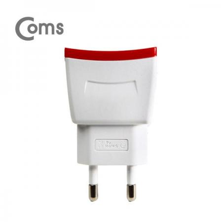 디바이스마트,컴퓨터/모바일/가전 > 스마트폰/스마트기기 > 충전기/보조배터리 > 일반충전기,Coms,G POWER 가정용 5V/1.2A 충전기 USB 1포트/화이트 [SR2077],USB 1포트/화이트 / Micro5핀(1.2M) 케이블포함