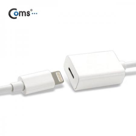 디바이스마트,컴퓨터/모바일/가전 > 스마트폰/스마트기기 > 케이블/젠더 > 애플 전용 케이블,Coms,라이트닝 케이블(연장), 1M [IB204],(연장), 1M