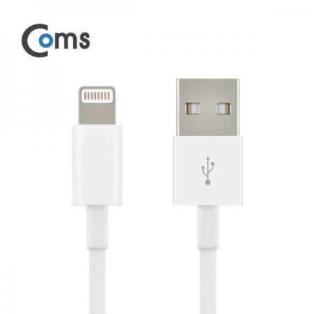 디바이스마트,컴퓨터/모바일/가전 > 스마트폰/스마트기기 > 케이블/젠더 > 애플 전용 케이블,Coms,라이트닝 케이블(고급) 2M [IB201],(고급) 2M