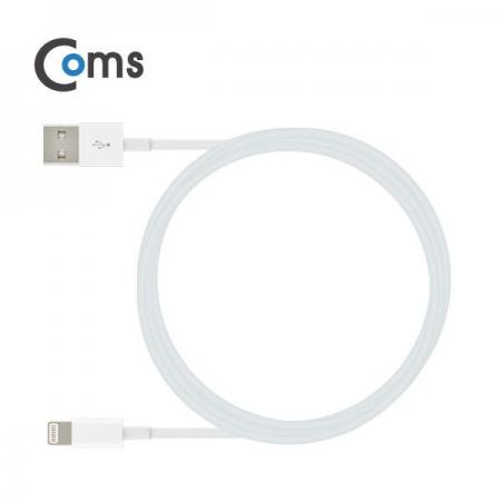 디바이스마트,컴퓨터/모바일/가전 > 스마트폰/스마트기기 > 케이블/젠더 > 애플 전용 케이블,Coms,라이트닝 케이블(고급) 2M [IB201],(고급) 2M