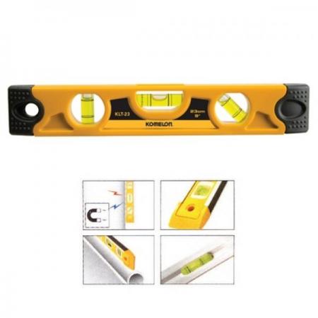 디바이스마트,계측기/측정공구 > 측정용 공구/장비 > 수평계/경사계/각도기,KOMELON,토르피도 수평기 KLT-23,휴대가 간편하고, 금속소재 측정에 편리