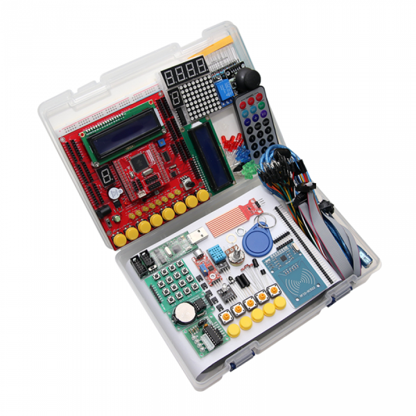 디바이스마트,MCU보드/전자키트 > 프로세서/개발보드 > AVR > ATMEGA128,LK EMBEDDED,KIT AVR MEGA128 트레이닝 키트,MEGA128 트레이닝 보드가 포함 된 AVR 트레이닝 키트, 프로젝트 및 전자회로 학습 시 꼭 필요한 부품들로 구성한 AVR ATmega128 가성비 키트