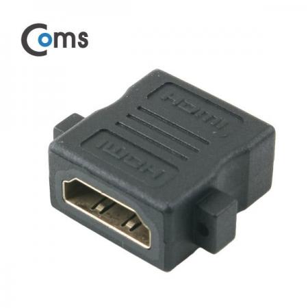 디바이스마트,케이블/전선 > 영상/음향 케이블 > HDMI/DVI 케이블,Coms,HDMI 젠더(연결 F/F 일체형) Short 타입/나사고정기능 [NA340],HDMI 젠더 / HDMI FEMALE x 2 / 나사 고정 기능