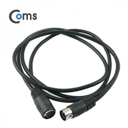 디바이스마트,케이블/전선 > 영상/음향 케이블 > 스피커/마이크로 케이블,Coms,미디 케이블(연장) 1.5M MD 5 M/F [NA336],미디 연장 케이블 / M-F 타입 / 길이 :1.5M / 색상 : 블랙