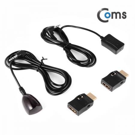 디바이스마트,케이블/전선 > 영상/음향 케이블 > 영상관련 악세사리,Coms,HDMI 적외선 리모콘 [IB047],HDMI 적외선 리모콘 / IR 수신기 사용 / 주파수 : Dual Band / 수신거리 : 8m / 최대 동작 전류 : 15mA