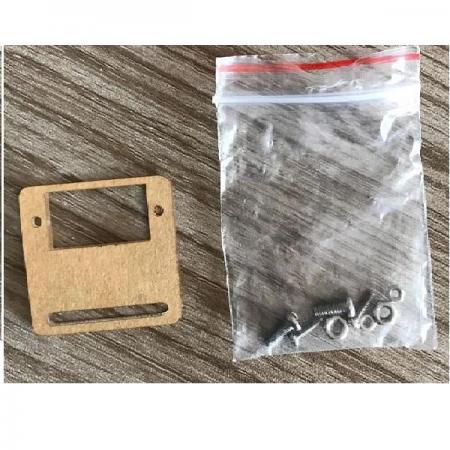 디바이스마트,기계/제어/로봇/모터 > 모터류 > 서보모터 > 서보모터용 악세사리,SZH,SG90 서보모터용 아크릴 브라켓 [SZH-EKAD-106],SG90 투명 아크릴 브라켓 / 두께 : 3mm / 고정을 위한 볼트(M2x2set, M3x2set) 포함