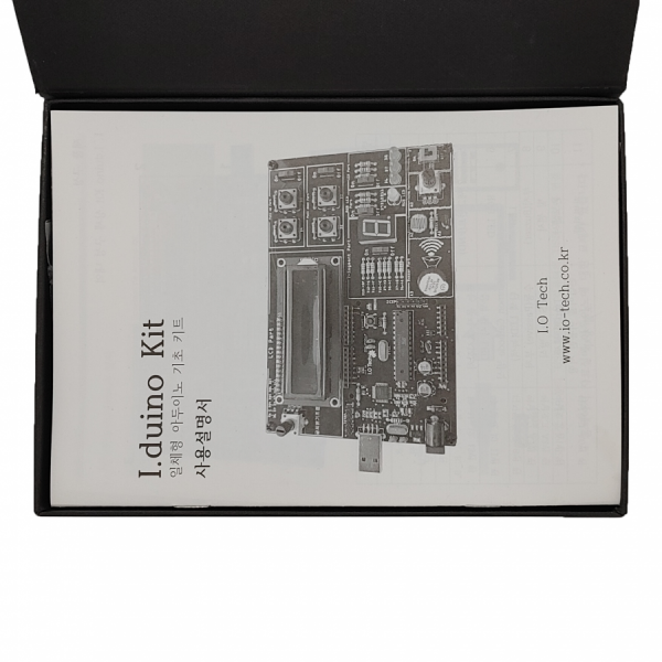 디바이스마트,오픈소스/코딩교육 > 아두이노 > 아두이노 교육용키트,I.O Tech,[I.duino Kit] 기초 아두이노 키트,아두이노(Arduino) 우노보드와 호환이 되는 아두이노 기초교육용 키트입니다.
