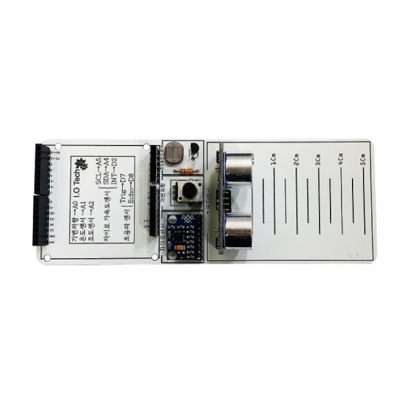 디바이스마트,오픈소스/코딩교육 > 아두이노 > 아두이노 호환쉴드,I.O Tech,[아두이노 쉴드] I.Sensor Shield (초음파, MPU6050, 온도, 조도센서 등 기초 센서 쉴드),아두이노(Arduino) 우노보드와 간단히 연결하여 사용할 수 있는 아두이노 쉴드형 모듈입니다.