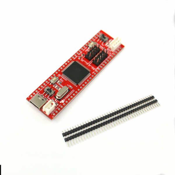 디바이스마트,MCU보드/전자키트 > 프로세서/개발보드 > AVR > ATMEGA128,LK EMBEDDED,AVR ATmega128 브레드보드 모듈 LA22,실험용 브레드 보드에 장착될 수 있도록 설계된 마프 실습용 ATmega128 개발모듈 / 16MHz 크리스탈 내장 / RS232통신 가능 / ISP 프로그래밍 및 JTAG 디버거 커넥터 제공