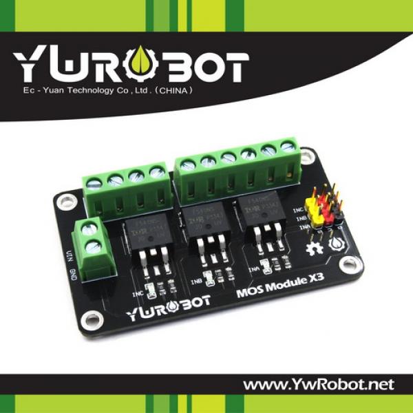 아두이노 3채널 MOS FET 드라이버 모듈 IRF540 [ELB060415]
