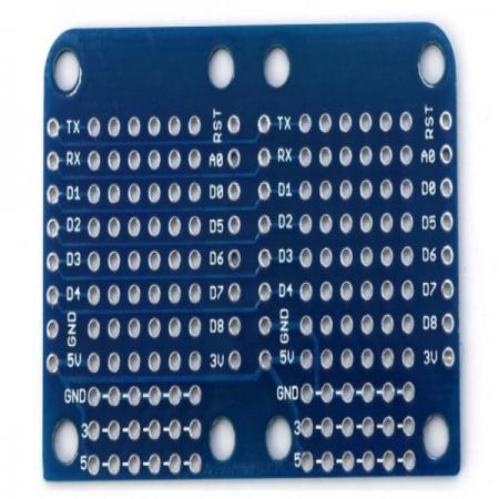 디바이스마트,오픈소스/코딩교육 > 파이썬/IoT 개발 보드 > WeMos > WeMos 정품보드/모듈,WeMos,[정품] WeMos D1 Mini용 2단 베이스보드 Dual Base V2.0.0,wemos.cc 공식 판매페이지에서 구매한 정품 /  WeMos D1 미니용 듀얼 베이스보드