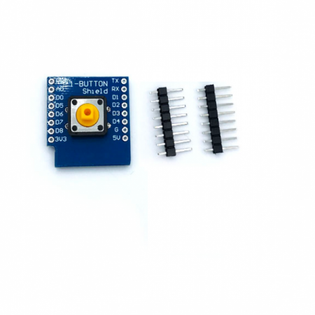 디바이스마트,오픈소스/코딩교육 > 파이썬/IoT 개발 보드 > WeMos > WeMos 호환보드/모듈,SZH,WeMos D1 Mini 호환 버튼 쉴드 [SZH-CH011],WeMos D1 Mini 호환 버튼 쉴드 / Size : 28mm X 26mm