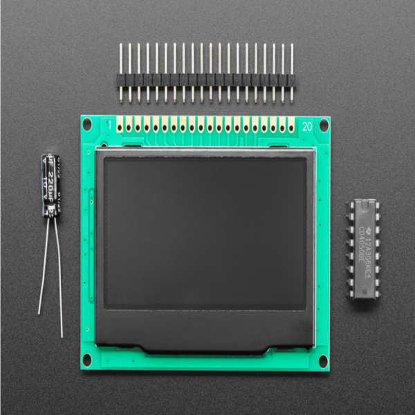 디바이스마트,MCU보드/전자키트 > 디스플레이 > LCD/OLED,Adafruit,Monochrome 2.42' 128x64 OLED Graphic Display Module Kit  [ada-2719],2.42인치의 직사각형 디스플레이입니다. 128x64 개별적인 OLED 픽셀로 구성되어있습니다. 8비트 모드에서 SPI나 I2C 모드로 바꿀수 있습니다.