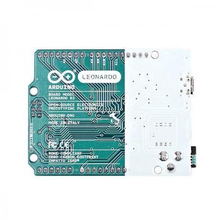 디바이스마트,오픈소스/코딩교육 > 아두이노 > 아두이노 정품 보드/쉴드/키트,아두이노,Arduino Leonardo with Headers,A000057 / ATmega32u4 (datasheet) 기반 / Digital I/O : 20개(7개는 PWM output으로, 12개는 analog input으로 사용 가능) / microUSB단자, 파워잭, ICSP헤더, 리셋버튼 / 동작 전압 : 5V