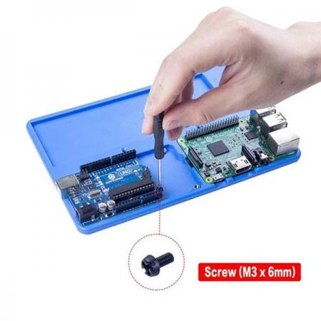 디바이스마트,기계/제어/로봇/모터 > 볼트/너트 > 볼트/너트 키트,SunFounder,210Pcs 스크류 키트 for 아두이노,라즈베리파이,드론용 [CN0030],RC 무인 항공기, 드론, Arduino, Raspberry Pi 등의 관련 제품을 고정하는데 사용하는 키트 / 범용성이 좋아 다양하게 사용 가능 / M2 스크류 드라이버가 장착되어 있고 휴대용 케이스가 있어 사용하기에 좋음 / Arduino 보드, Raspberry Pi 보드 미포함