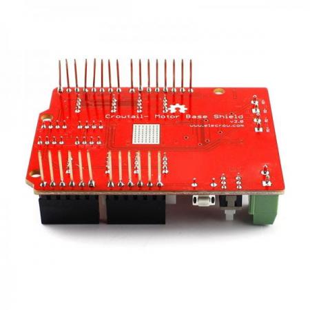 디바이스마트,오픈소스/코딩교육 > 아두이노 > 아두이노 호환쉴드,ELECROW,Crowtail- 모터 쉴드[CT0069MBS],이중 채널 모터 드라이버 IC L298P를 기반으로하는 모터쉴드입니다.