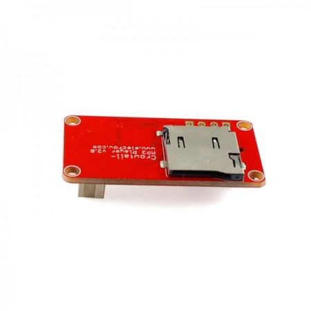 디바이스마트,MCU보드/전자키트 > 센서모듈 > 소리/음성센서,ELECROW,Crowtail- MP3 오디오 모듈 [CT009679P],WAV 및 WMV 파일과 같은 다양한 오디오 파일 셔플 및 재생 등의 작업을 지원 / 사이즈 : 20mm X 40mm